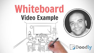 Doodly Whiteboard Video Animation Example  Best Bonuses Whiteboard video software for PC amp Mac [upl. by Whitver93]