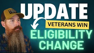 Huge Win for Veterans HUD removes Disability Compensation as income opens door to more benefits [upl. by Etnoval]