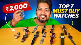 7 Best Watches Under Rs2000 For College Students [upl. by Notsud99]