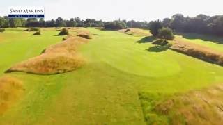 Sand Martins Golf Club Hole 11 FlyTHRU [upl. by Reste]