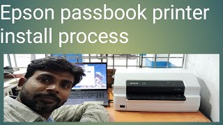 Epson passbook printer PLQ50CSKSOFTWARE INSTALLPrabir Service Care [upl. by Giorgi]