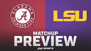 Alabama Crimson Tide vs LSU Tigers  College Football Week 11  Game Preview 🏈 [upl. by Mcginnis]