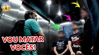 PÂNICO NO ELEVADOR  MELHORES PEGADINHAS DE 2018 PARTE 2 [upl. by Hulbig464]