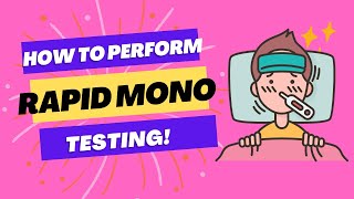 How to Perform a Rapid Mono Test [upl. by Eniawd]