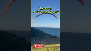 Paragliding at Hill 60 Port Kembla shorts paragliding portkembla [upl. by Adgam534]