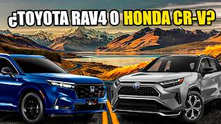 Toyota RAV4 2024 VS Honda CRV 2024 ➜ ¿Cuál es la MEJOR [upl. by Llennyl]