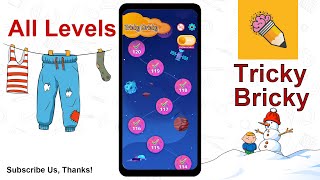 Tricky Bricky All Levels Answers and Walkthrough [upl. by Anawat]