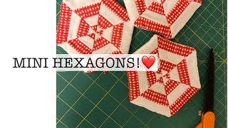 MINI hexagons So CUTE [upl. by Nolat]