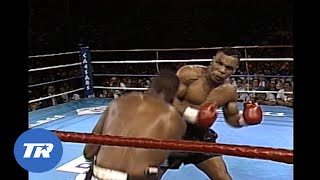 Mike Tyson With A Vicious Knockout of Henry Tillman  HAPPY BIRTHDAY MIKE TYSON [upl. by Drofkcor866]