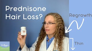 Prednisone Hair Loss 👱‍♀️ to 👩‍🦲 Side Effect [upl. by Htiekel]