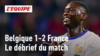 Belgique 12 France  Le débrief de la victoire des Bleus en Ligue des Nations LÉquipe du Soir [upl. by Yssim]