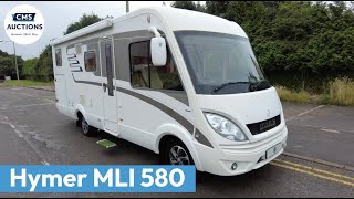 Hymer MLI 580  Motorhome Auction [upl. by Schapira132]