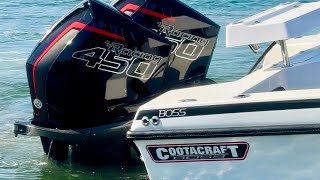 900HP FISHING BOAT DRIVEN BY OFFSHORE RACING CHAMP SCARY [upl. by Trauner]