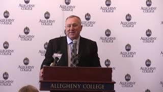 Allegheny College Announces Rich Nagy as New Head Football Coach [upl. by Angadresma809]