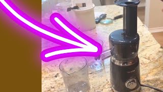 Demo and Review of Cold Press ZASMIRA Juicer [upl. by Oneg]