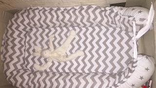 Fake DockATot Review  Baby Bed On A Budget [upl. by Anilejna148]