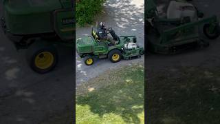 Trimming Garden with Grass Cutting Tractor 🚜 Sweden 🇸🇪 shorts ytshorts youtubeshorts [upl. by Aramanta817]