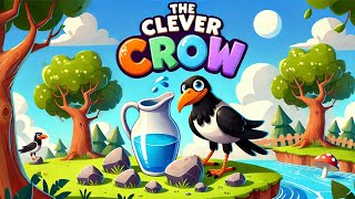 The Clever Crow Story In English  Thirsty Crow Story  CutetoonsStories [upl. by Attenauq]