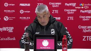 Rueda de prensa de Fabri González tras el Sevilla Atlético vs Lorca FC 32 [upl. by Retsae403]