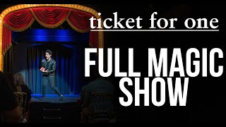 ticket for one  Zak Mirz Full Magic Show [upl. by Selegna]