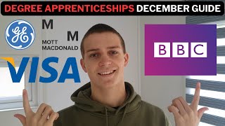 DEGREE APPRENTICESHIPS DECEMBER 2023 GUIDE  BBC BT Visa and Mott MacDonald [upl. by Atiugal]