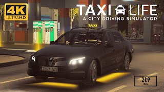 Taxi Life A City Driving Simulator  Night Premium Taxi Service  Logitech G29 [upl. by Georgia504]