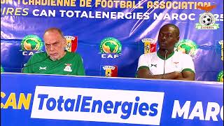 Chad Vs Zambia  AFCON Qualifier  PreMatch Press Conference [upl. by Irol]