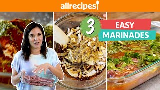 3 Simple Marinades for PERFECTLY Flavored Chicken Pork amp Steak  Creamy amp AllPurpose Marinades [upl. by Annairt484]