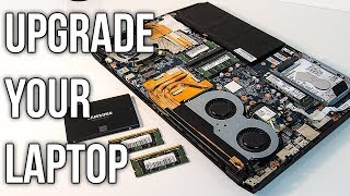 Upgrading Your Laptop  CPU  Graphics  RAM  Disk [upl. by Iadrahs]