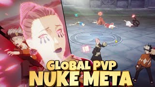 WITCH QUEEN GLOBAL IS META FOR PVP GET READY FOR DPS BLACK ASTA NUKE META  Black Clover Mobile [upl. by Mcginnis691]