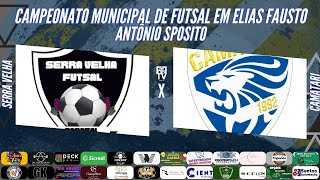 Serra Velha A x Camatari l Quartas de Final l Municipal de Futsal Antônio Sposito [upl. by Wayne]