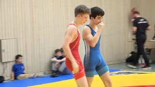 Wrestling  Ringen MDM 2024 in Jena Jugend B U14 57 kg Murat  Salamov Finale 1  2 [upl. by Aitnuahs526]