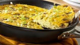 How to Make Cheddar Frittata Recipe [upl. by Charbonnier]