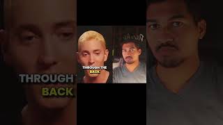 Eminem Cried after Losing 500 Dollars reaction eminem mtvhustle [upl. by Nelehyram]