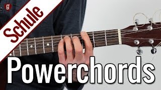 Powerchords  Gitarrenschule [upl. by Balling108]