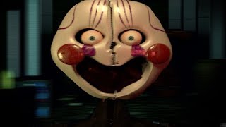 WARNING INSANE JUMPSCARE FROM THE CREEPIEST MARIONETTE EVER  FNAF The Return to Freddys 5 [upl. by Gnivri]