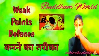 Weak Points Defence कैसे करें ll Martial Arts Self Defence ll Buddham Martial Arts Self Defence [upl. by Carma466]