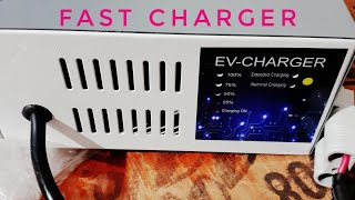 Make in India  fast charger 72volt 10 Amps  lithium ion battery charger special features [upl. by Sup]