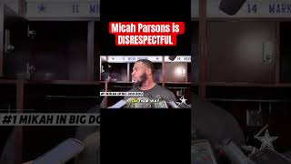 MICAH PARSONS CLOWNS COACH nfl nflfootball football cowboys shorts detroitlions joshallen [upl. by Aicre]