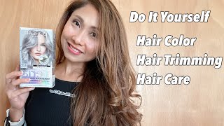 Fall Hair COLOR amp CARE use L’Oréal Feria Smokey Silver [upl. by Yeltsew]