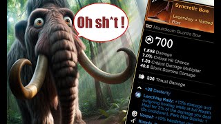 New World 700 GS Syncretic Bow  Mammoth Hunter Build [upl. by Darcie528]