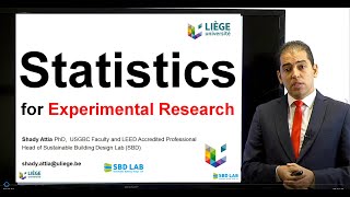 Statistical Analysis for Experimental Research [upl. by Endo793]