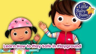 Learn How To Play Safe in Playground  Learn With LBB  Little Baby Bum [upl. by Letniuq]