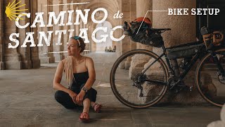 How to bike pack My Setup for Bike Packing the Camino de Santiago [upl. by Cran72]