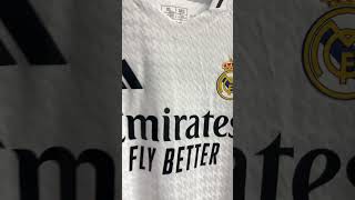 Real Madrid jersey Home kit 24 25realmadrid [upl. by Llireva4]