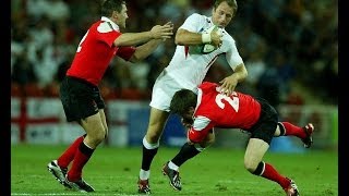 Rugby World Cup 2003 highlights England 28 Wales 17 [upl. by Sileas]