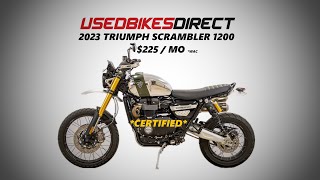 2023 Triumph Scrambler 1200 XE [upl. by Benjie]