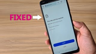 SamSung  How to Fix quotThis site cant be reachedquot [upl. by Xad]