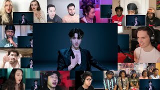 Artist Of The Month Bad covered by ateez WOOYOUNG reaction mashup [upl. by Delano]