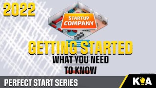 2022 GETTING STARTED  Startup Company [upl. by Nnylatsirk59]